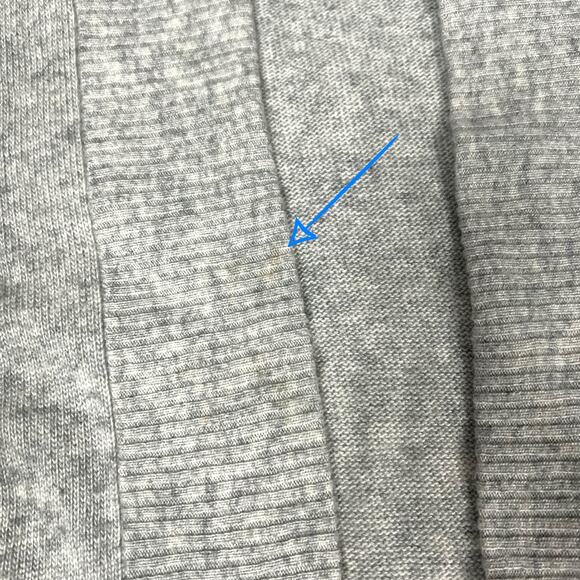 J. Crew Factory Cardigan Grey Open Front Long Sleeve Knit Womens XS Neutral - Picture 9 of 11